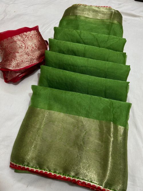 Designer Zari Sarees - Image 4