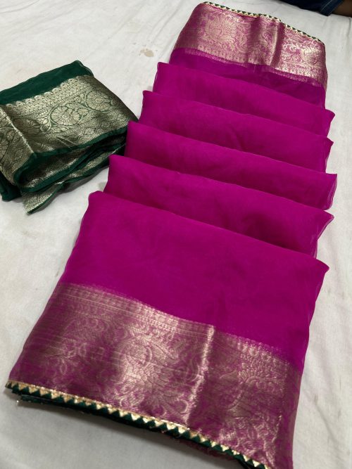 Designer Zari Sarees - Image 3