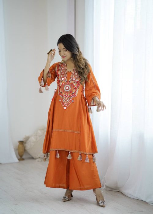 Cotton Peplum Kurti