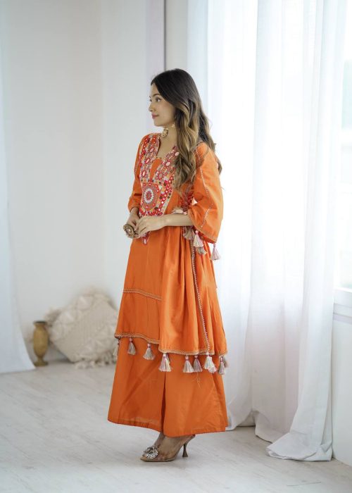 Cotton Peplum Kurti